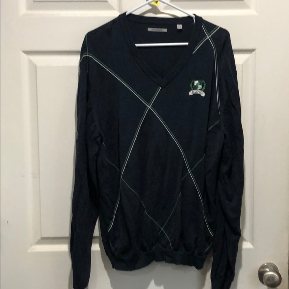 Ashworth navy blue men’s sweater